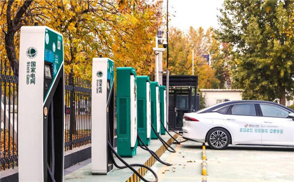 1282 sets  EV charging stations in Zhejiang have been launched in bulk for electric vehicles to use wind and solar power