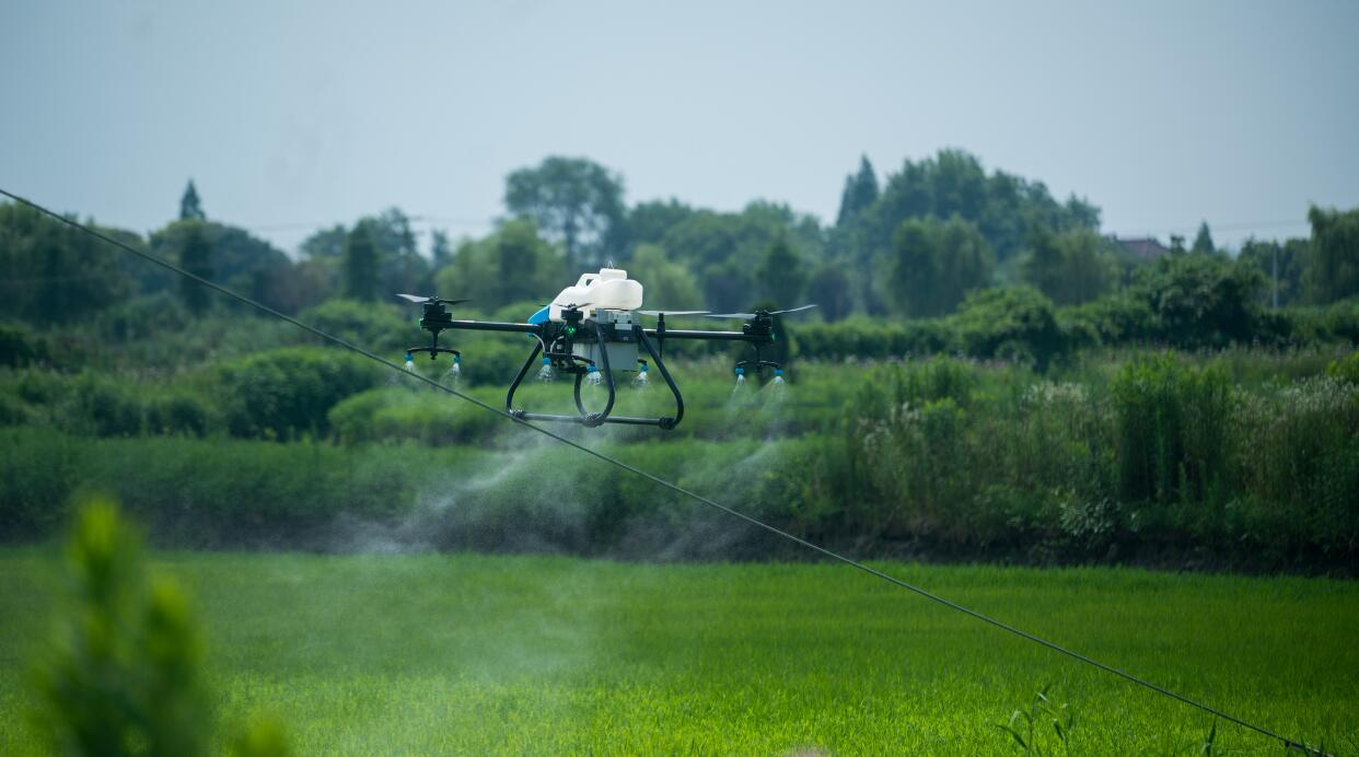 Development history of agricultural drones